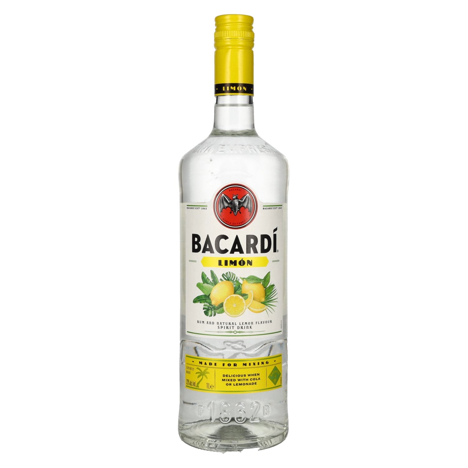 Bacardi LIMON Rum With Natural Flavors 32% Vol. 1l