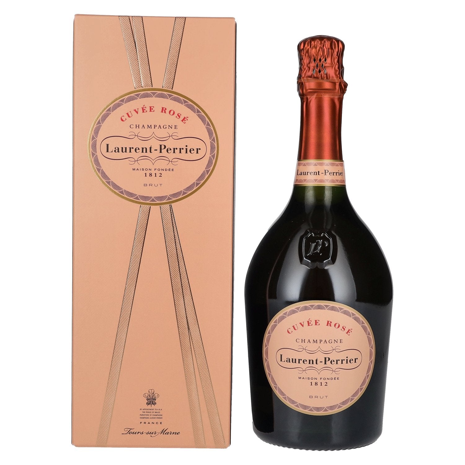 Laurent Perrier Champagne CUVEE ROSE Brut 12% Vol. 0,75l in Giftbox