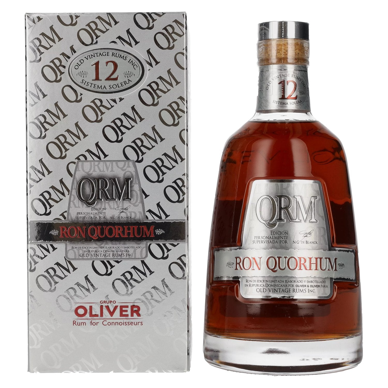 Ron Quorhum 12 Sistema Solera 40% Vol. 0,7l in Giftbox