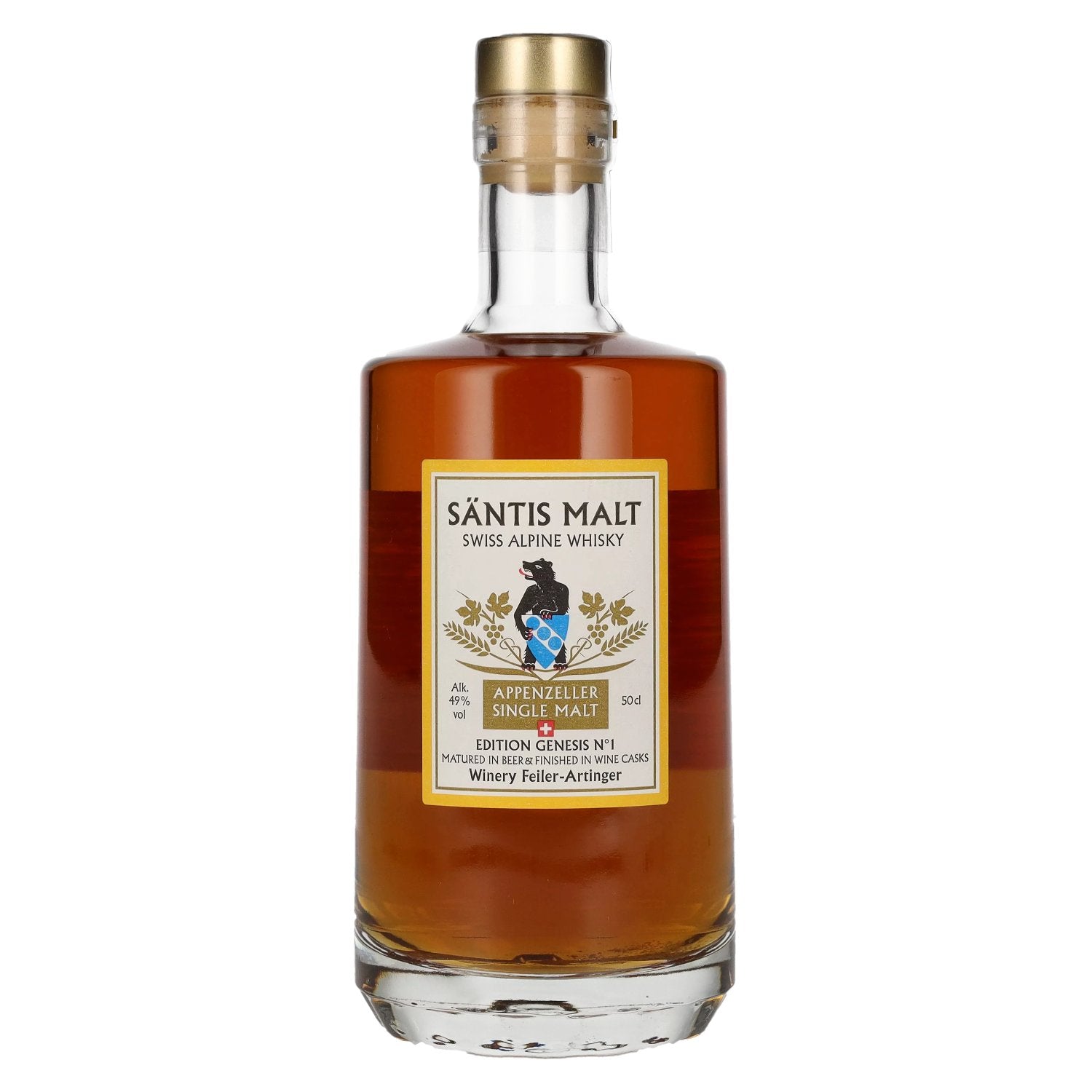 Saentis Malt Appenzeller Single Malt EDITION GENESIS NÂ° I 49% Vol. 0,5l