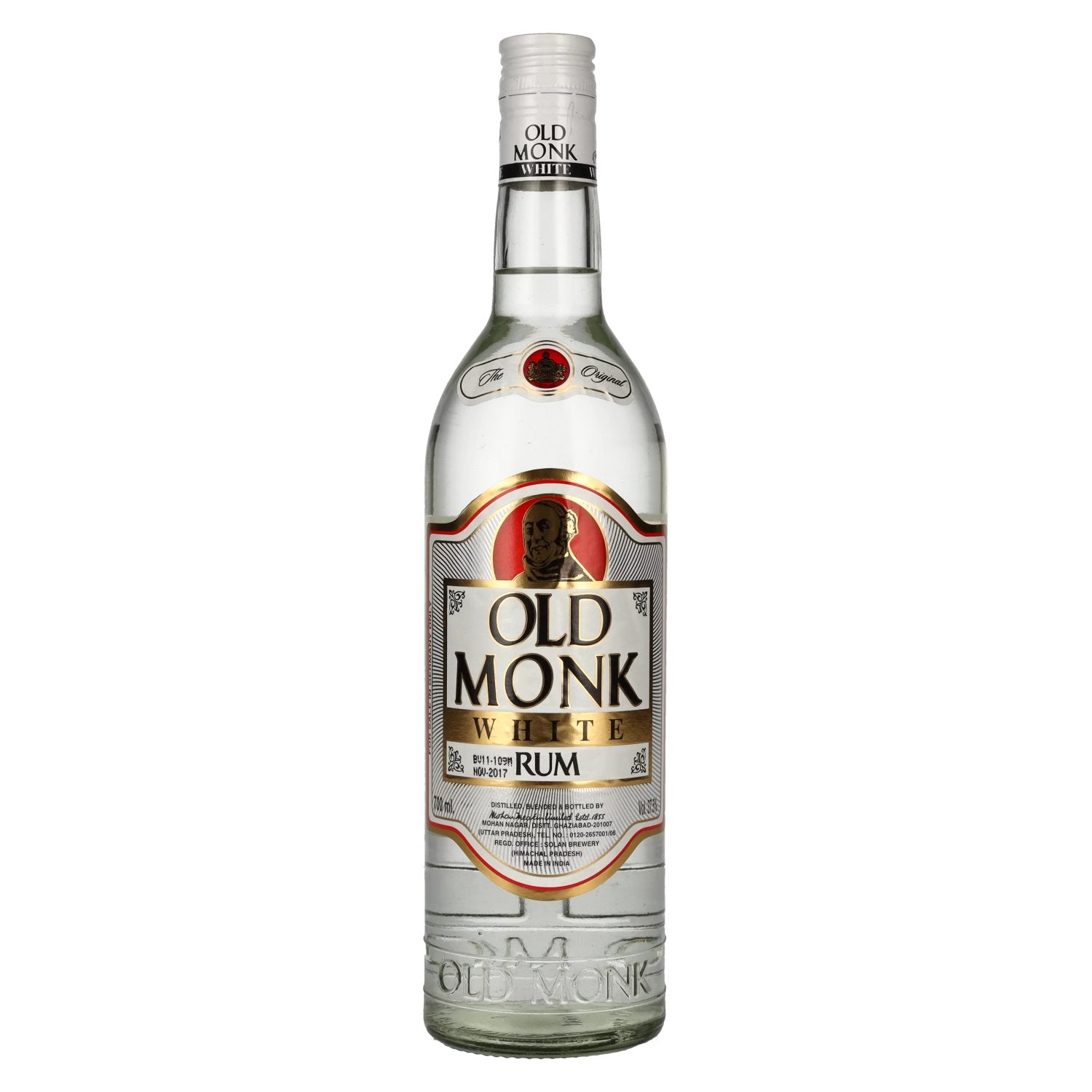 Old Monk WHITE Rum 37,5% Vol. 0,7l