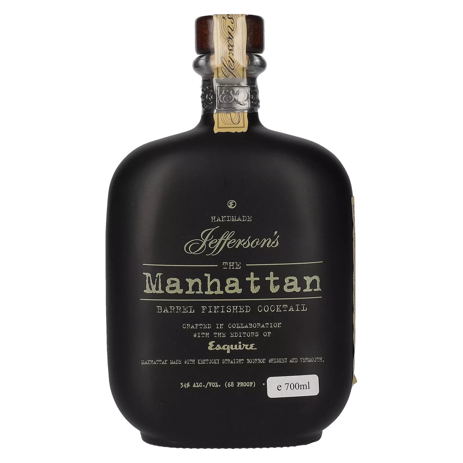 Jefferson's Crafted MANHATTEN Barrel Finished Cocktail 34% Vol. 0,75l