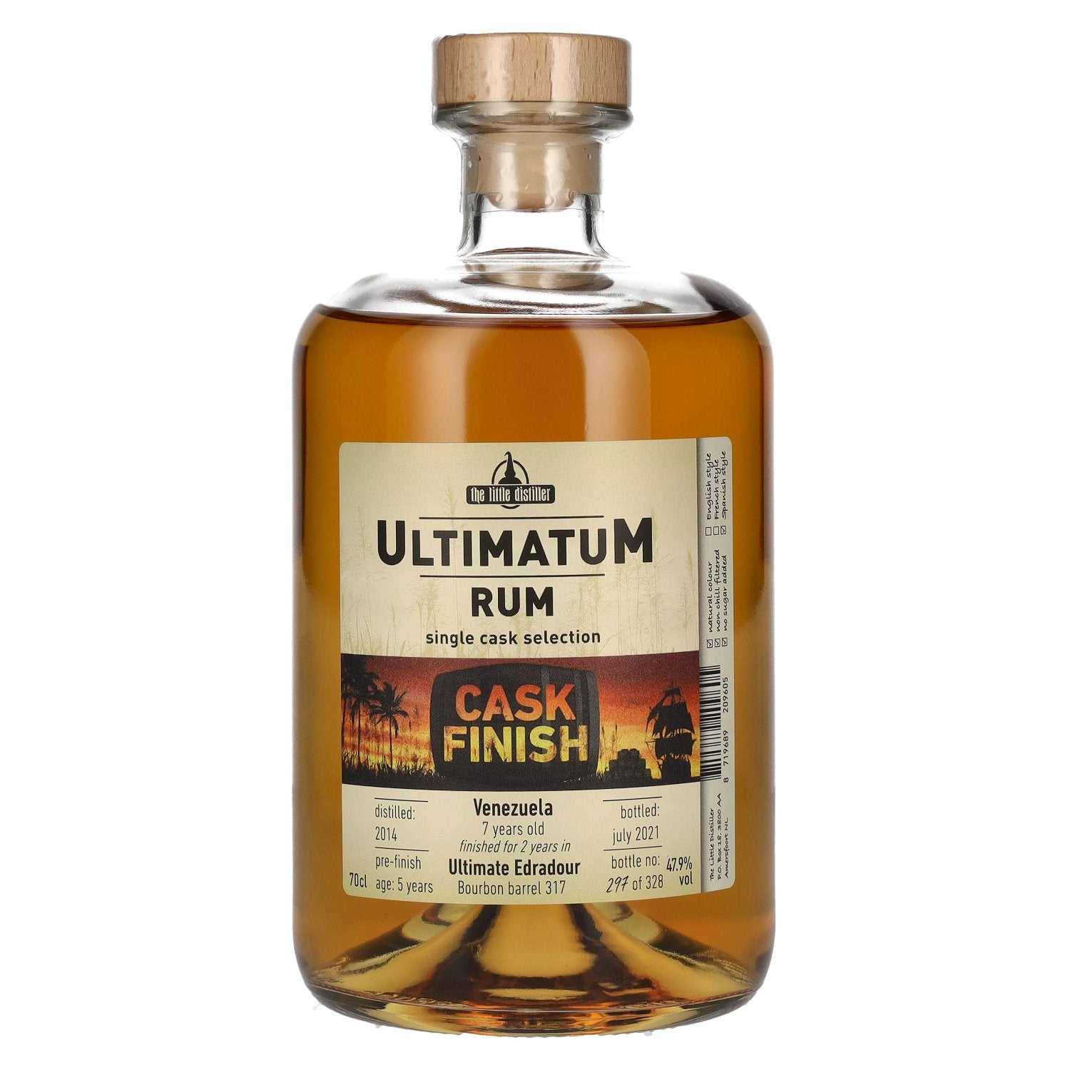 UltimatuM Rum 7 Years Old CASK FINISH Venezuela 47,9% Vol. 0,7l