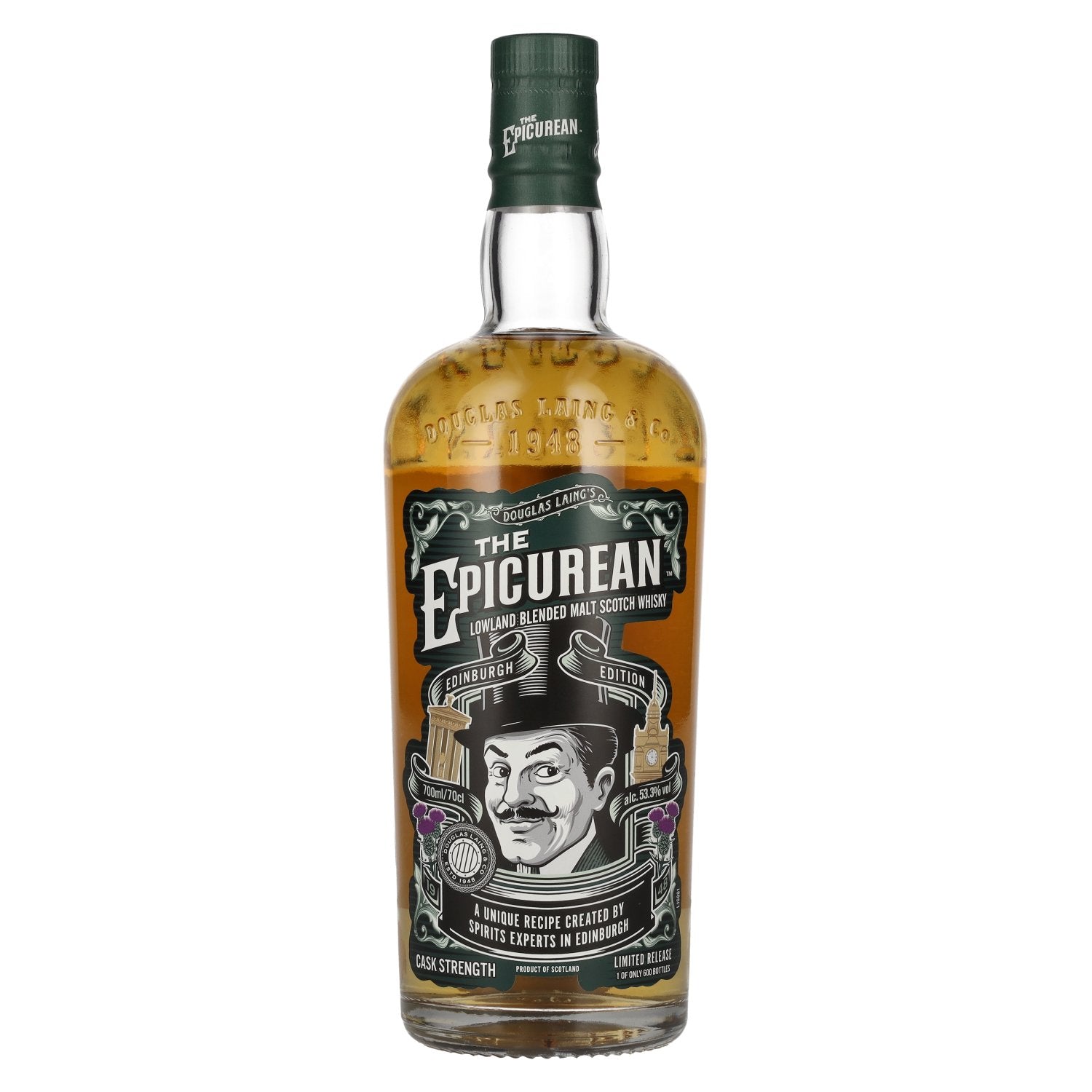 THE EPICUREAN CASK STRENGTH Edinburgh Edition 53,3% Vol. 0,7l