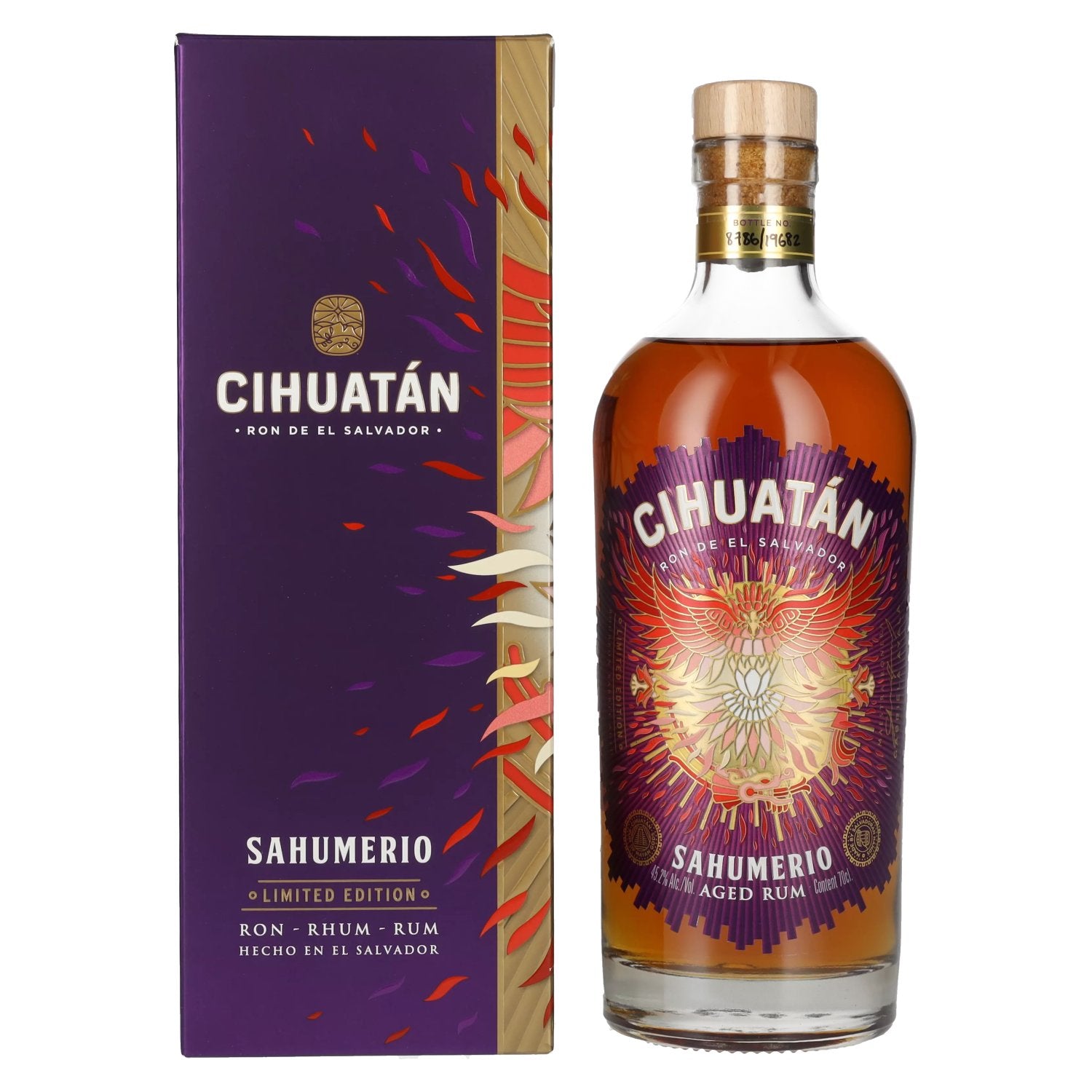 Cihuatan SAHUMERIO Rum Limited Edition 45,2% Vol. 0,7l in Giftbox