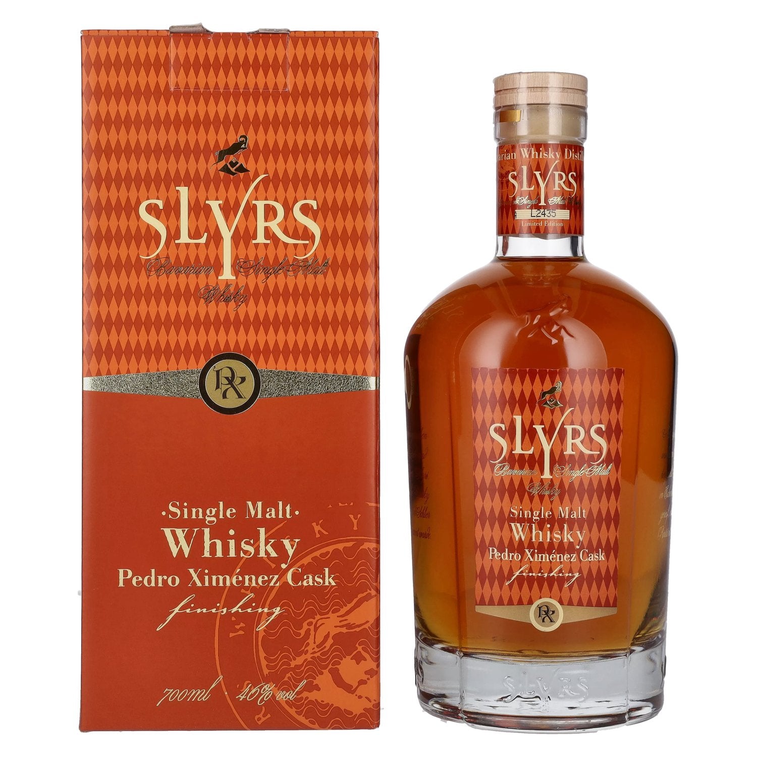 Slyrs Single Malt Whisky Pedro Ximenez Cask Finish 46% Vol. 0,7l in Giftbox