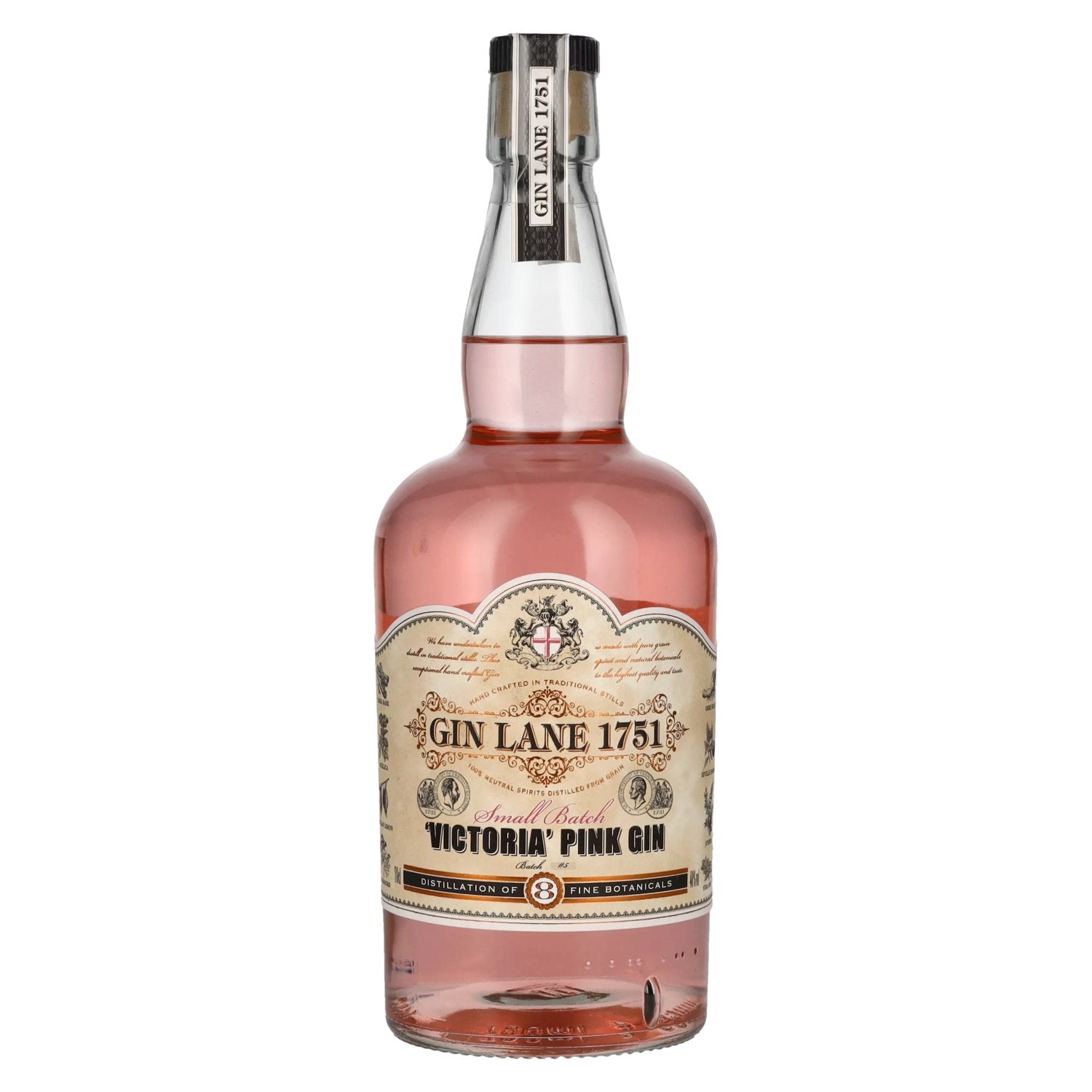 Gin Lane 1751 Victoria Pink Gin Small Batch 40% Vol. 0,7l