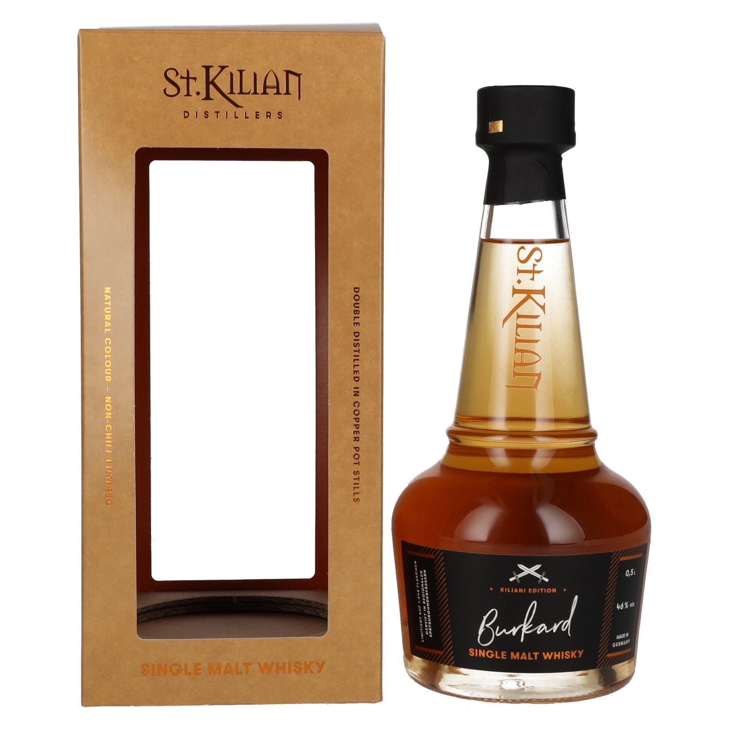 St. Kilian Kiliani Edition BURKARD Single Malt Whisky 2023 46% Vol. 0,5l in Giftbox