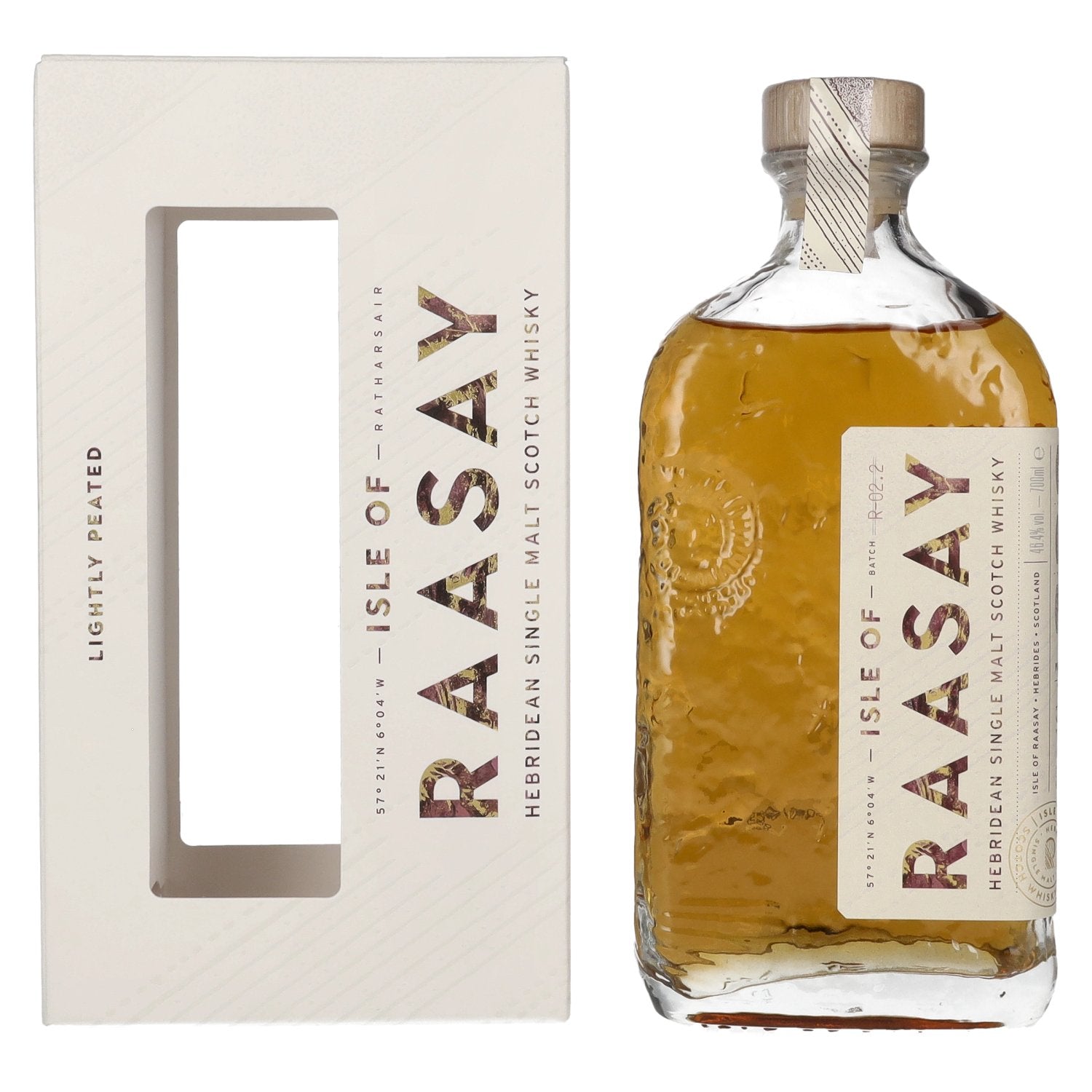 Isle of RAASAY Hebridean Single Malt R-02.2 46,4% Vol. 0,7l in Giftbox