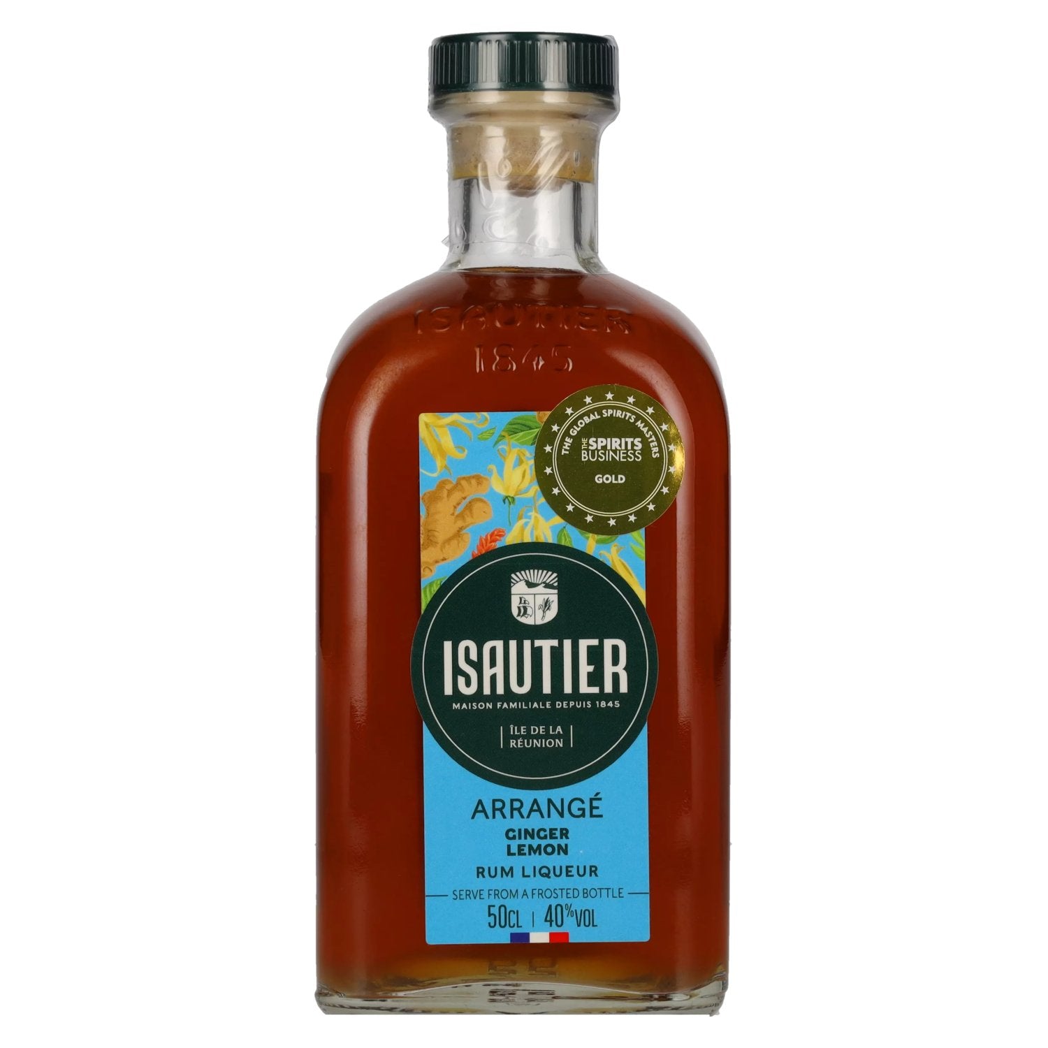 7% Off! Buy Isautier Arrange GINGER LEMON Rum Liqueur 40% Vol. 0,5l ...