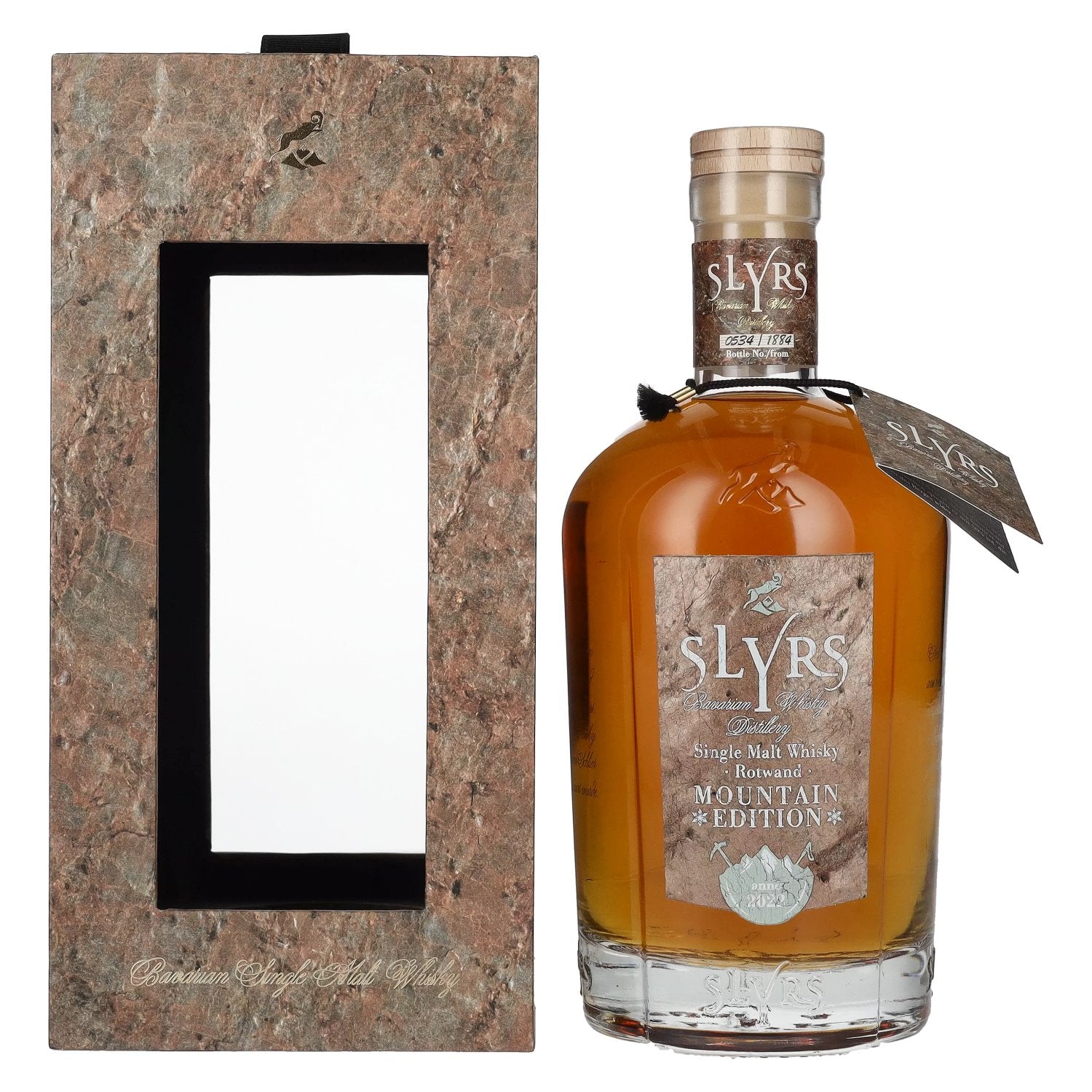 Slyrs Single Malt Whisky MOUNTAIN EDITION Rotwand 2022 50% Vol. 0,7l in Giftbox