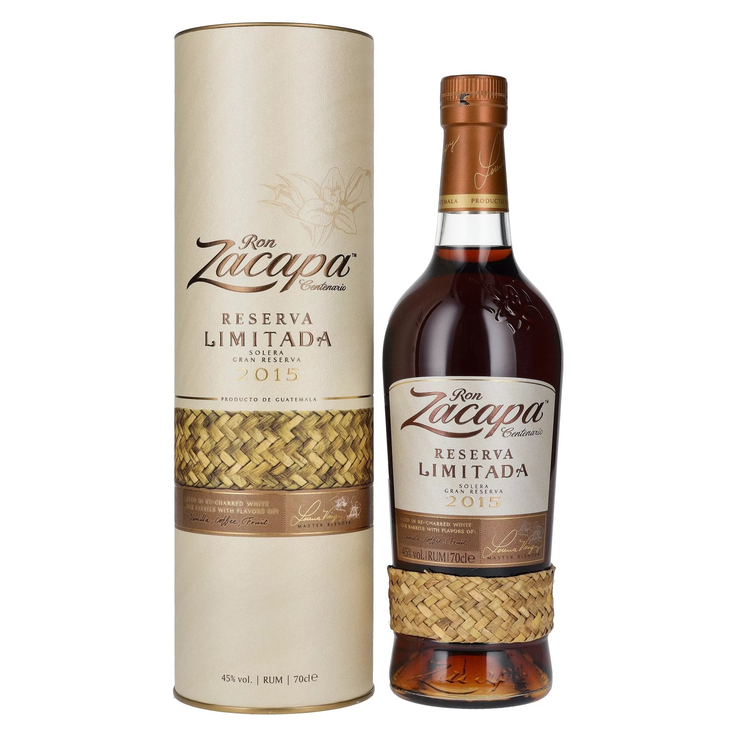 Ron Zacapa Centenario RESERVA LIMITADA Solera Gran Reserva 2015 45% Vol. 0,7l in Giftbox