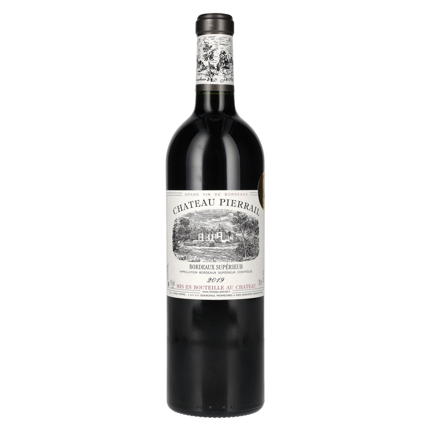 Chateau Pierrail Bordeaux Superieur 2019 15% Vol. 0,75l