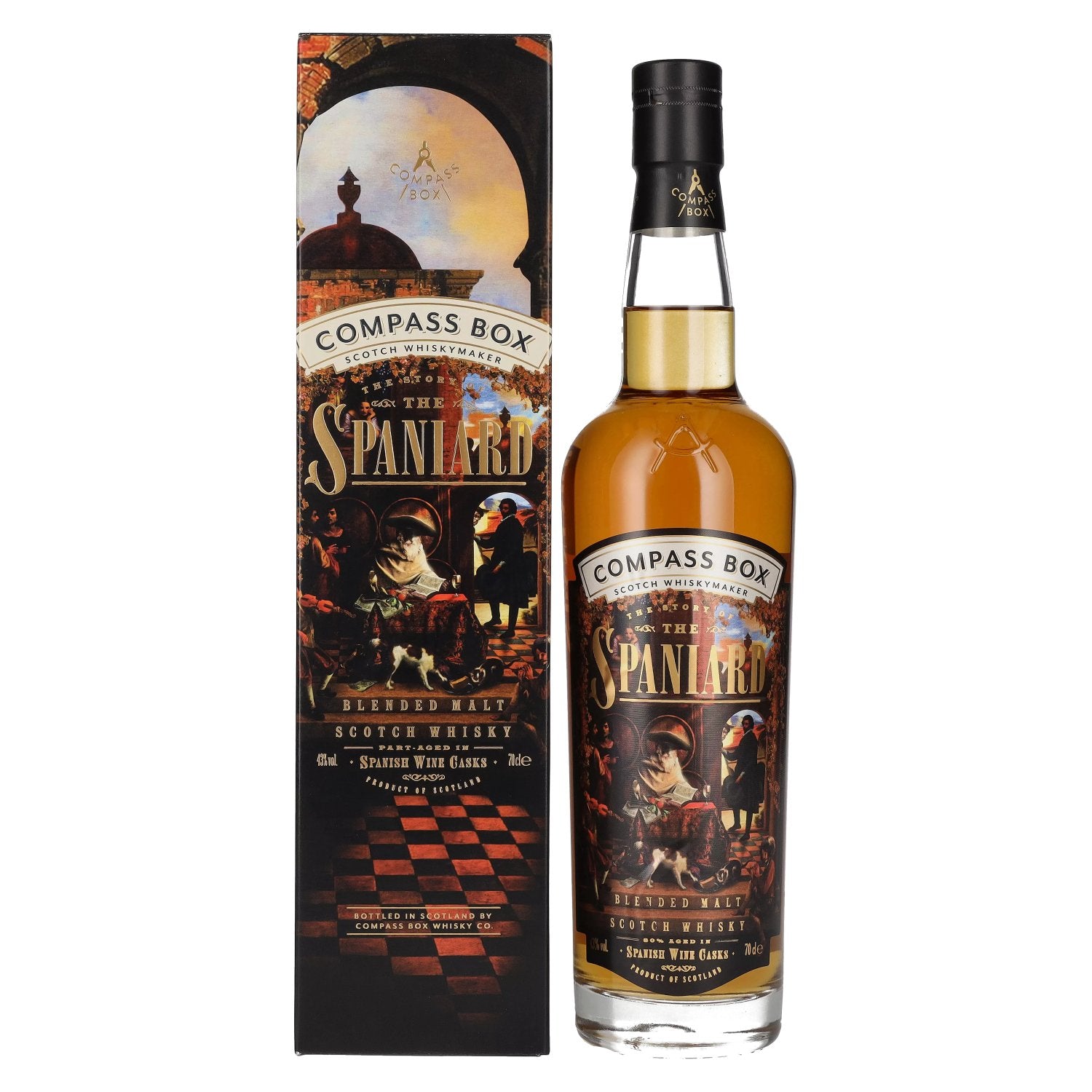 Compass Box THE SPANIARD Blended Malt 43% Vol. 0,7l in Giftbox