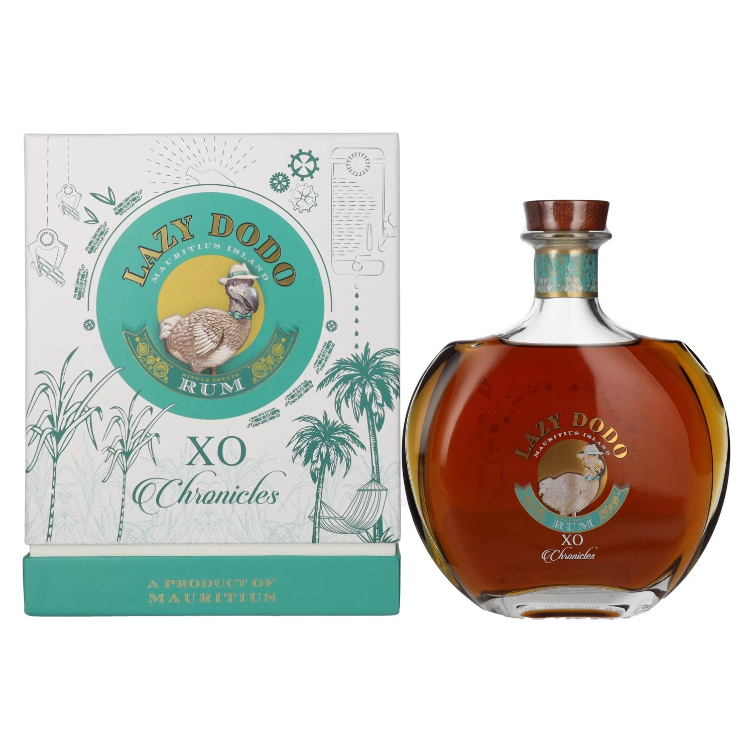 Lazy Dodo XO CHRONICLES RUM 40% Vol. 0,7l in Giftbox