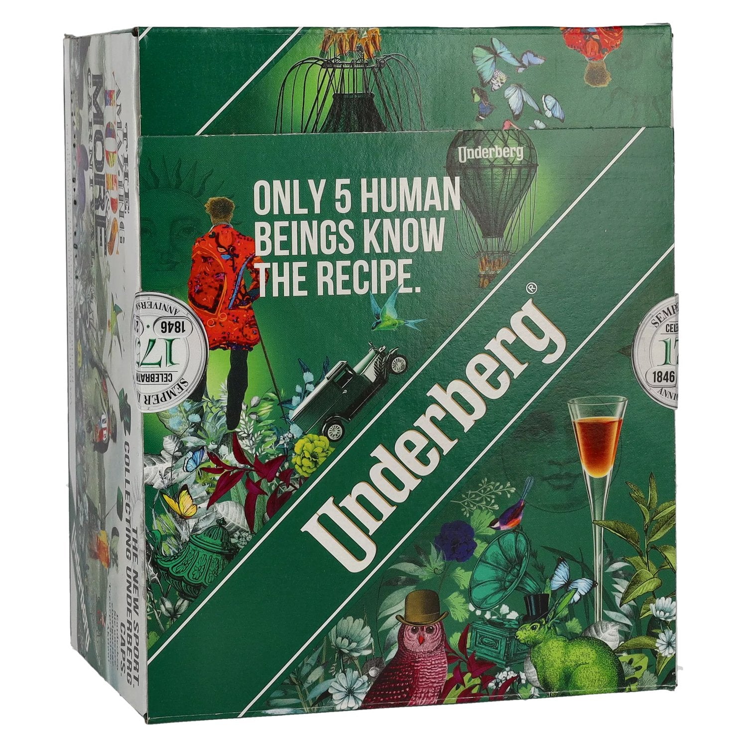 Underberg Natural Herbal Digestif 44% Vol. 30x0,02l