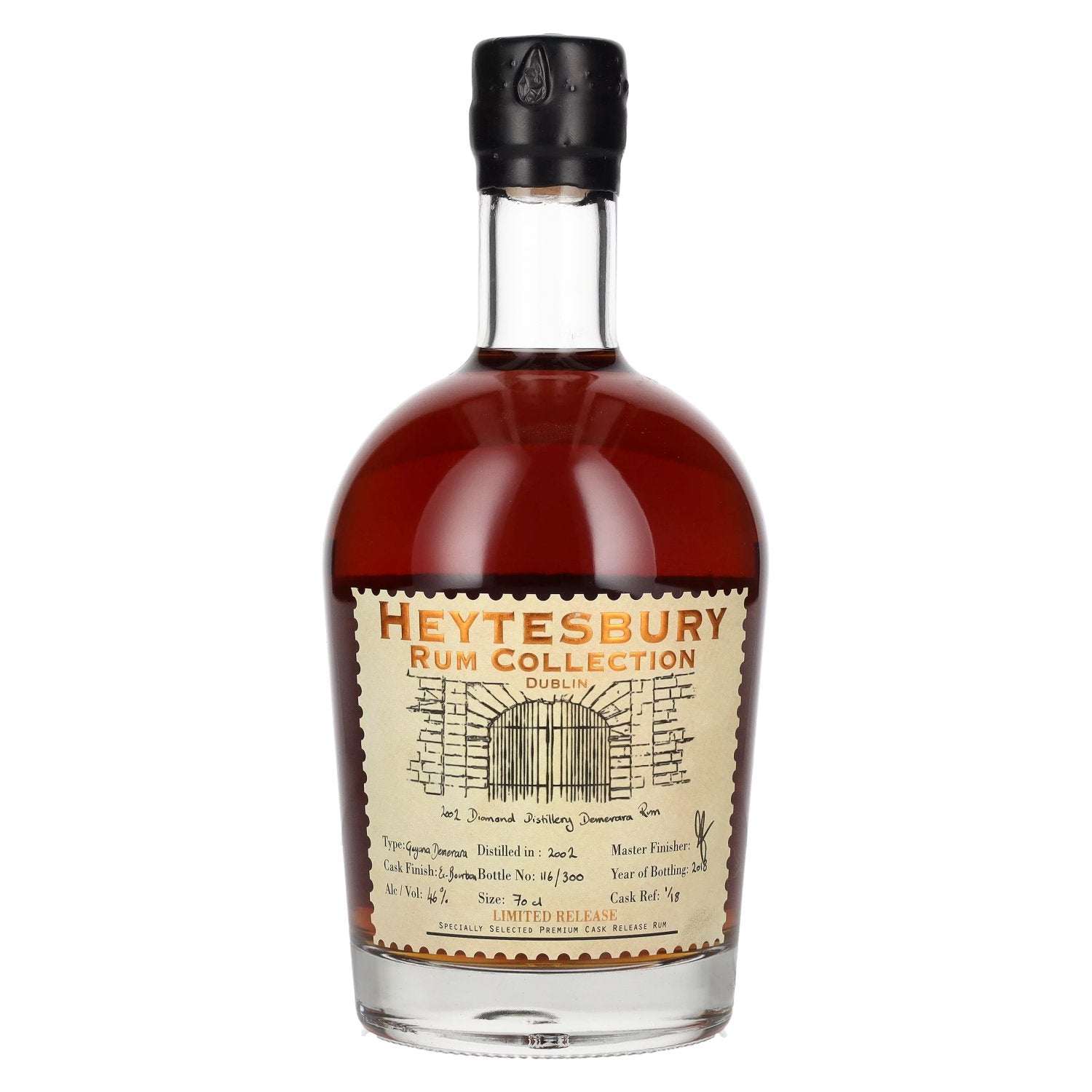 Heytesbury Rum Collection Diamond Distillery Demerara Rum 2002 46% Vol. 0,7l