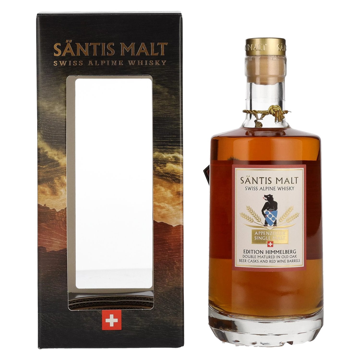 Saentis Malt Appenzeller Single Malt EDITION HIMMELBERG 43% Vol. 0,5l in Giftbox