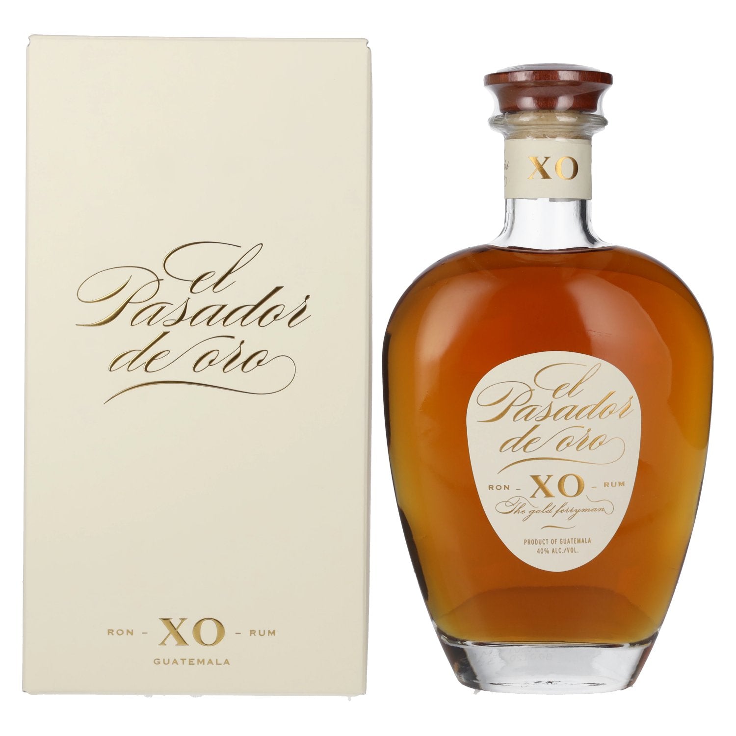 El Pasador de Oro XO Rum 40% Vol. 0,7l in Giftbox