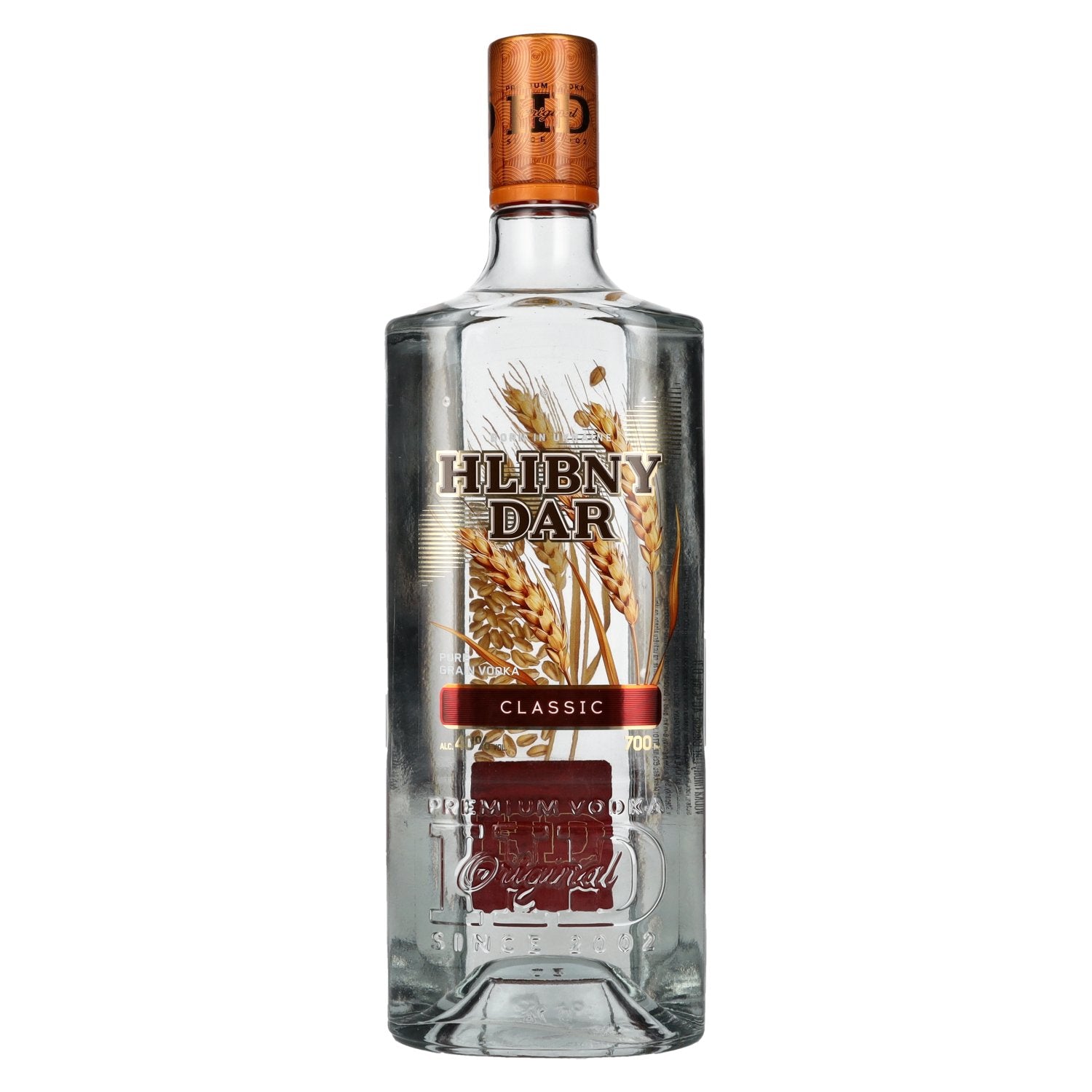 Hlibny Dar Classic Premium Vodka 40% Vol. 0,7l