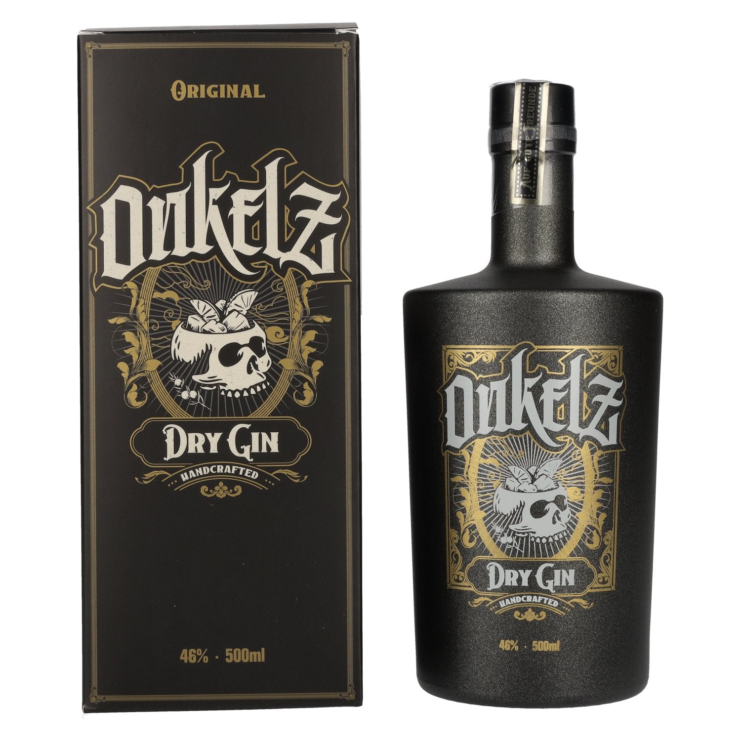 BOEHSE ONKELZ Handcrafted Dry Gin 46% Vol. 0,5l in Giftbox