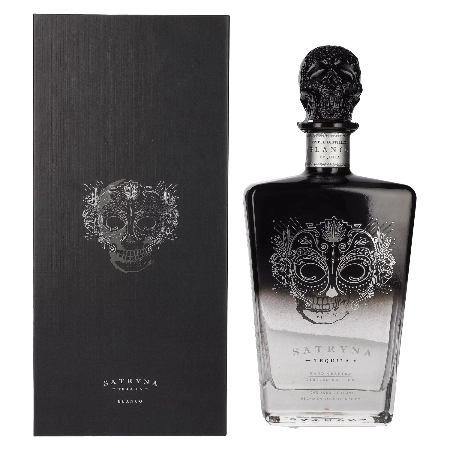 Satryna Blanco Tequila 100% Puro De Agave 38% Vol. 0,7l in Giftbox