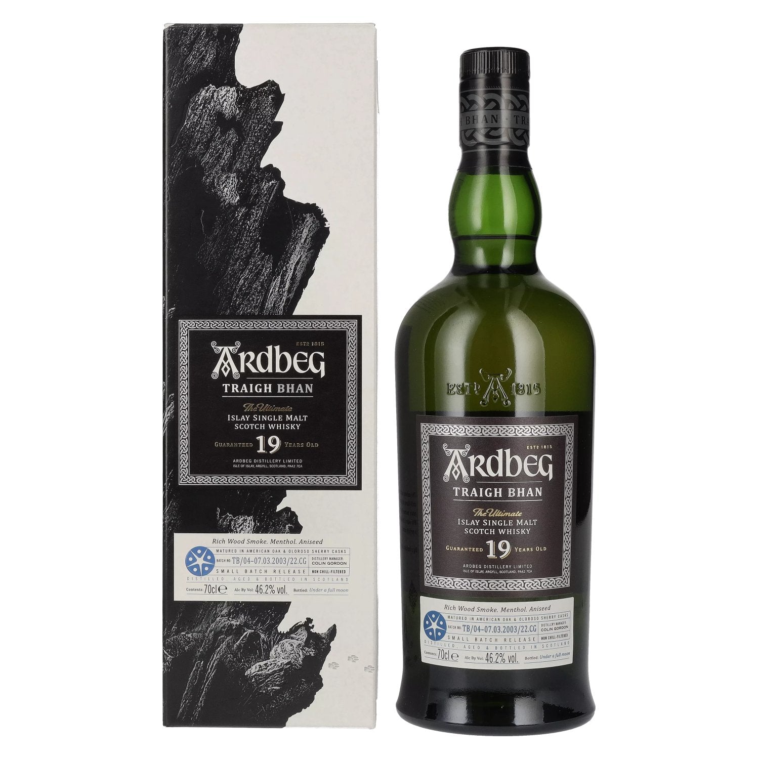 Ardbeg TRAIGH BHAN 19 Years Old Batch No. 4 46,2% Vol. 0,7l in Giftbox