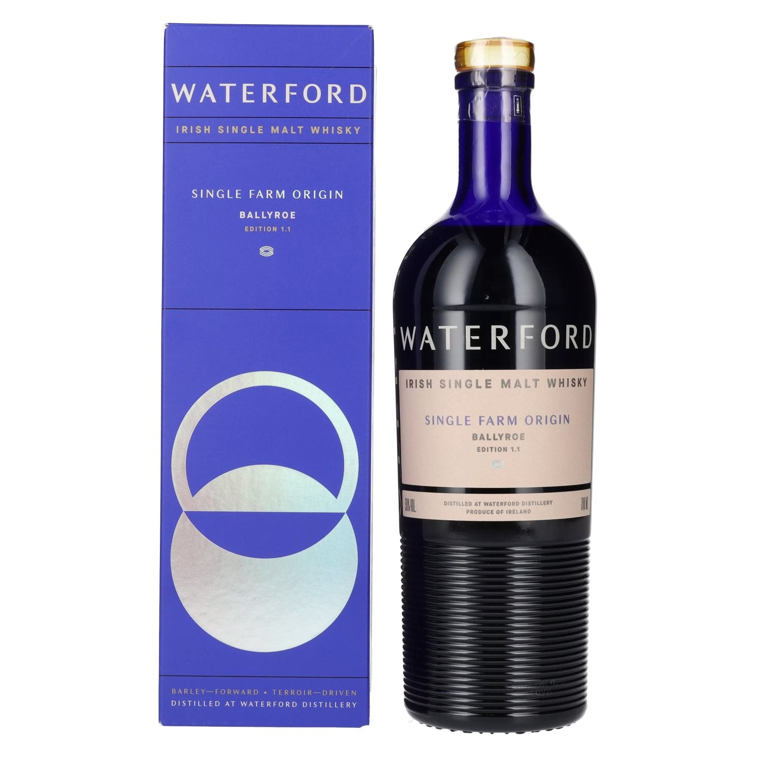 Waterford Single Farm Origin BALLYROE Irish Single Malt Edition 1.1 50% Vol. 0,7l in Giftbox