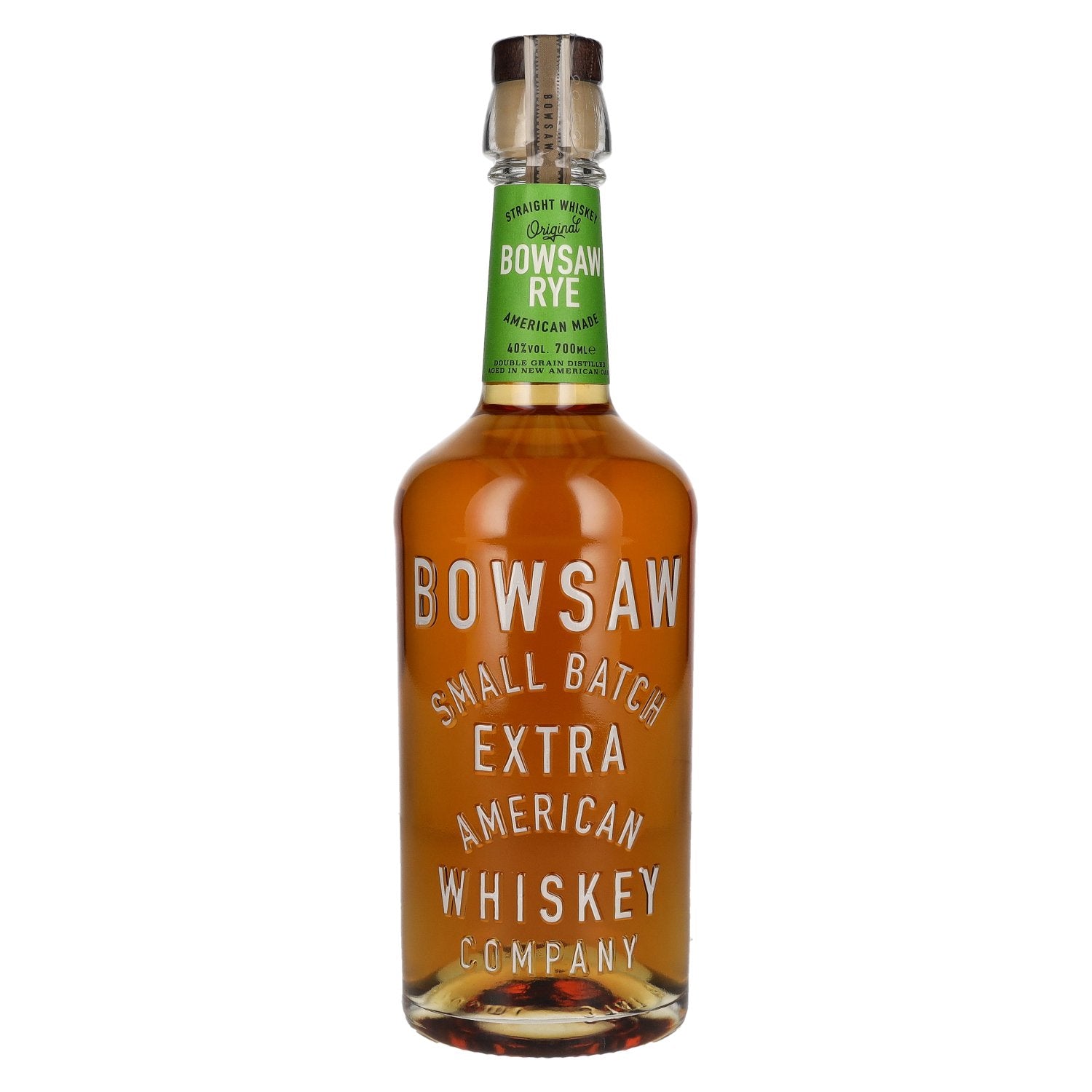 Bowsaw STRAIGHT RYE Small Batch American Whiskey 40% Vol. 0,7l