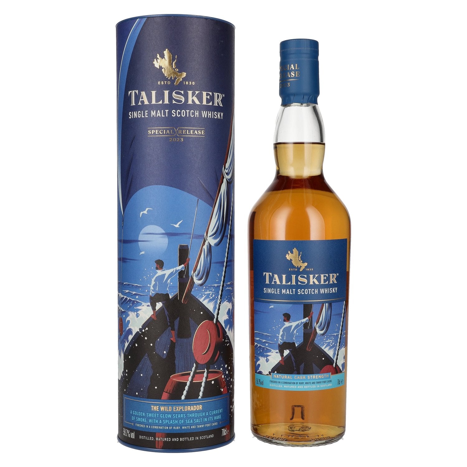 Talisker THE WILD EXPLORADOR Single Malt Special Release 2023 59,7% Vol. 0,7l in Giftbox