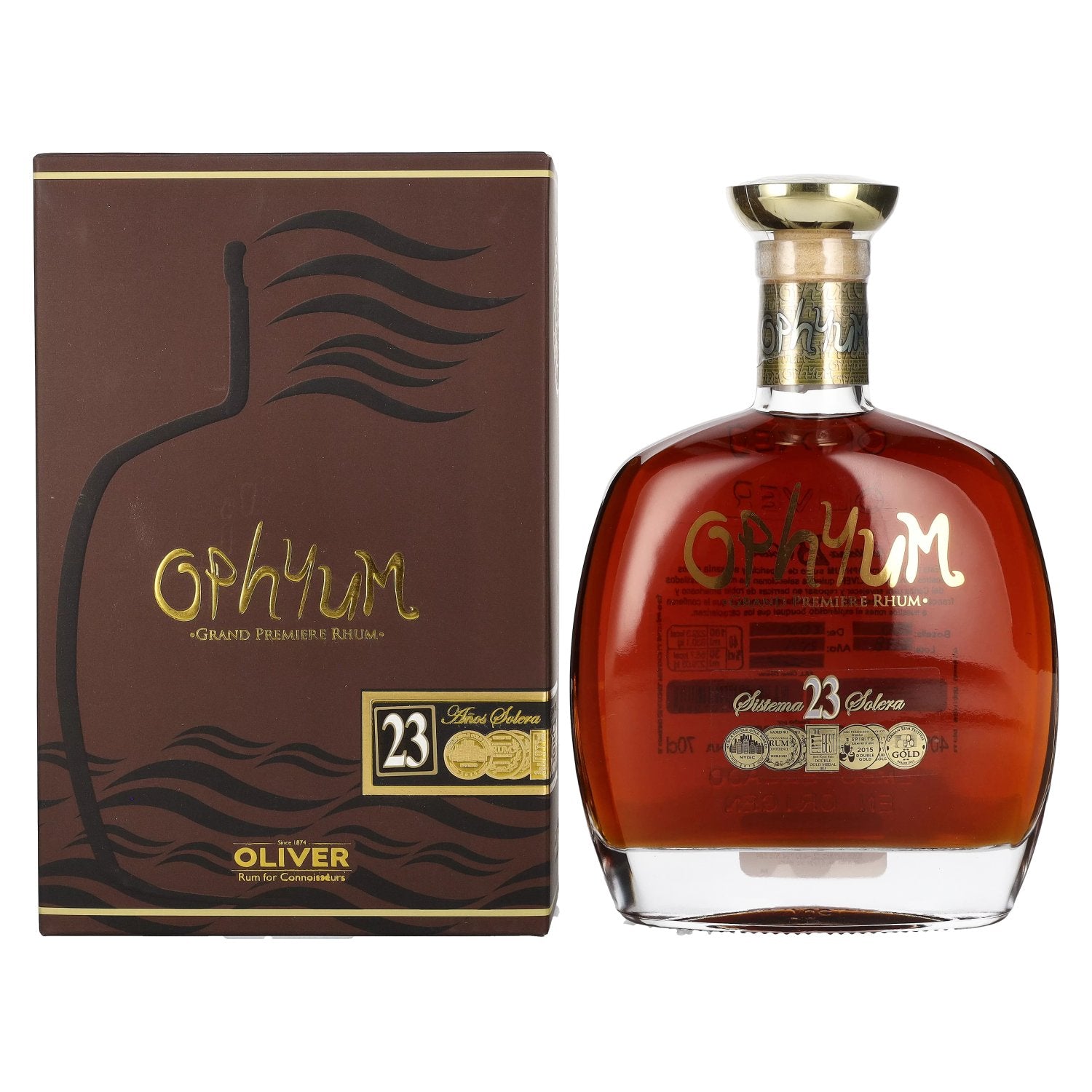 Ophyum 23 Anos Solera Grand Premiere Rhum GB 40% Vol. 0,7l in Giftbox