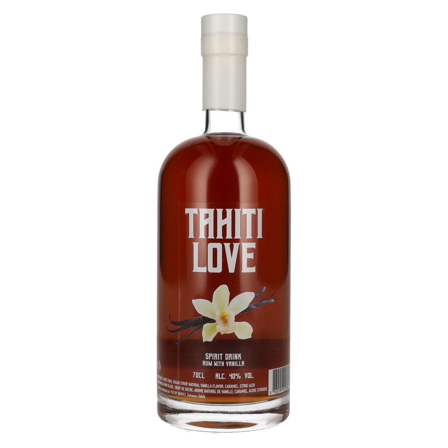 Tahiti Love VANILLA Premium Spirit Drink 40% Vol. 0,7l