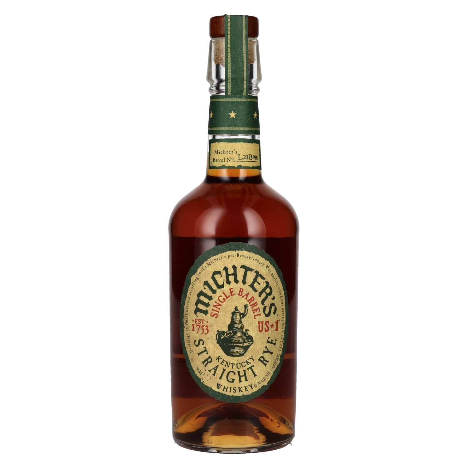 Michter's US*1 Kentucky Single Barrel Straight Rye Whiskey 42,4% Vol. 0,7l