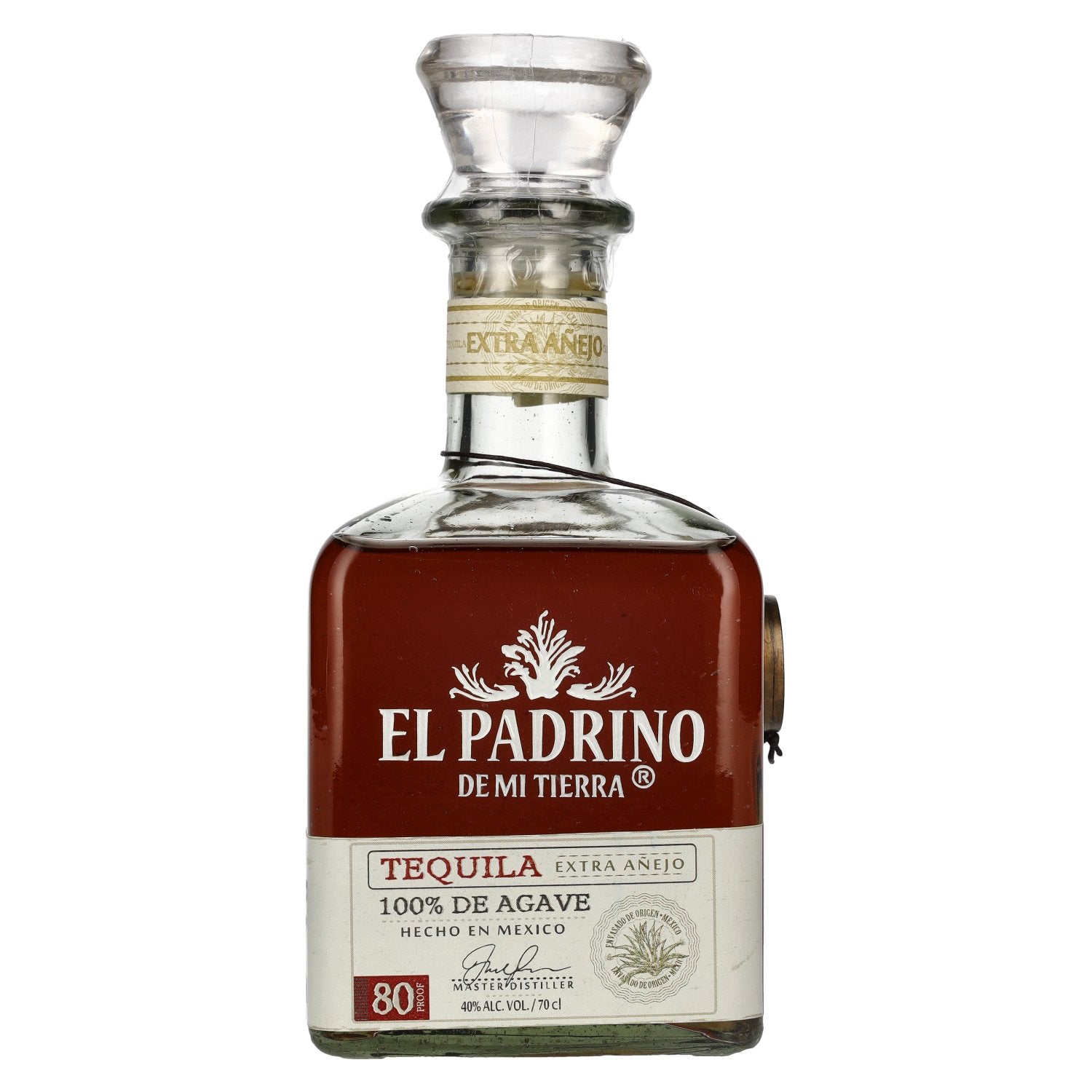 El Padrino Tequila Extra Anejo 100% Puro de Agave 40% Vol. 0,7l