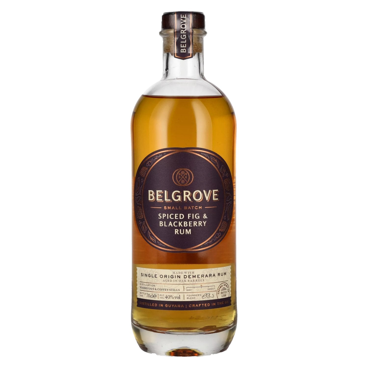 Belgrove Spiced Fig & Blackberry Rum 40% Vol. 0,7l