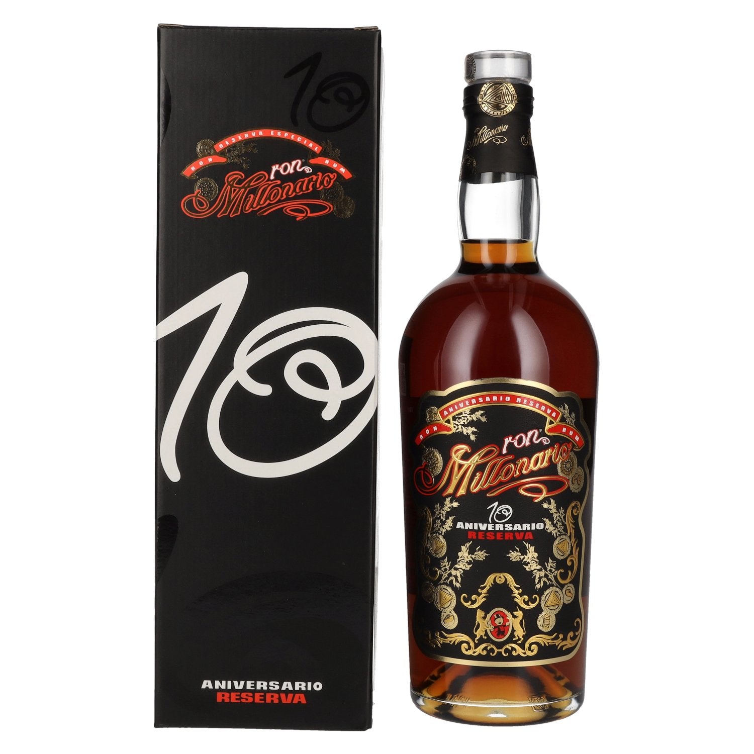 Ron Millonario 10 Aniversario Reserva 40% Vol. 0,7l in Giftbox