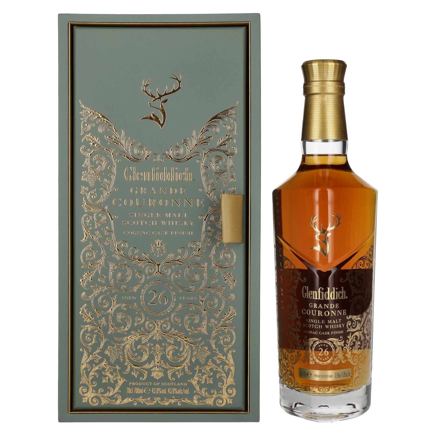 Glenfiddich 26 Years Old GRANDE COURONNE 43,8% Vol. 0,7l in Giftbox