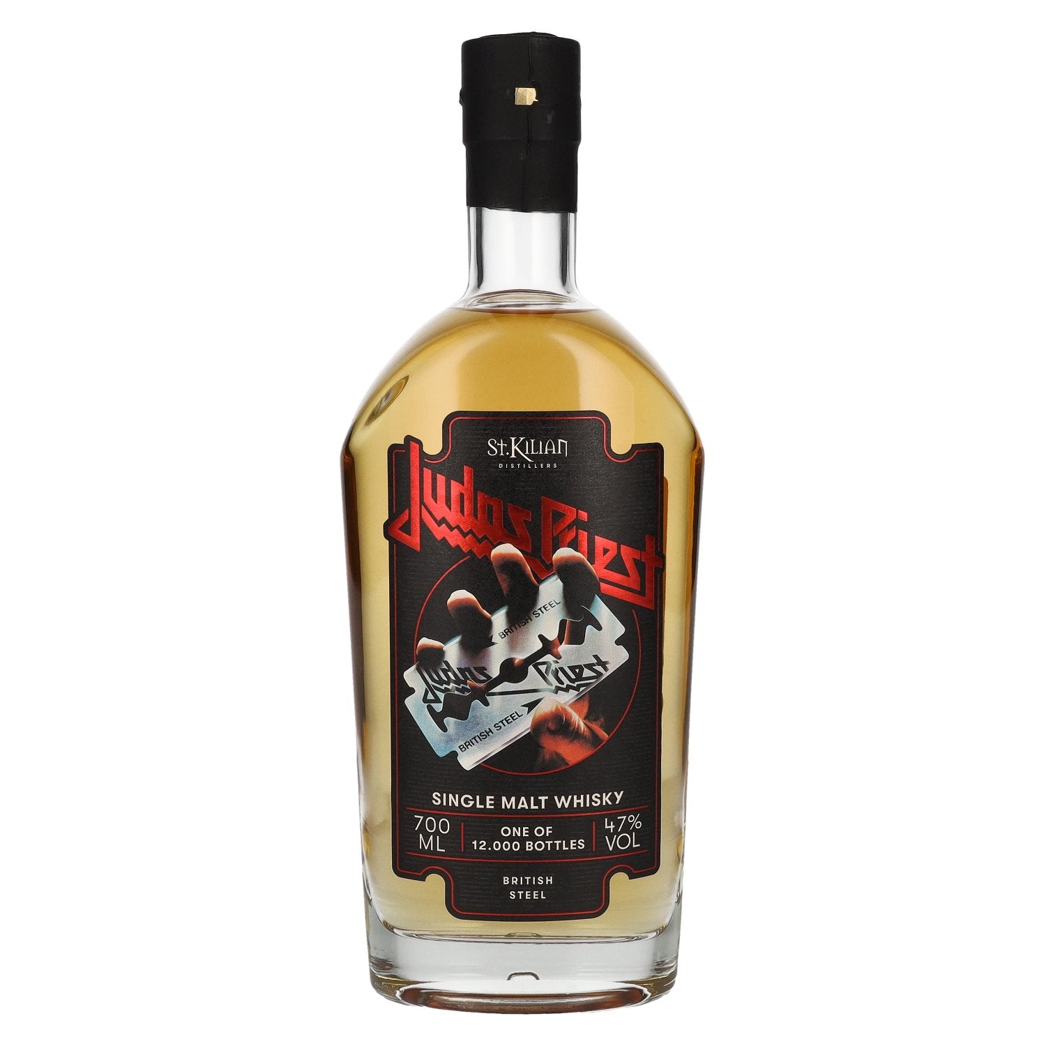 Judas Priest BRITISH STEEL Single Malt Whisky 47% Vol. 0,7l