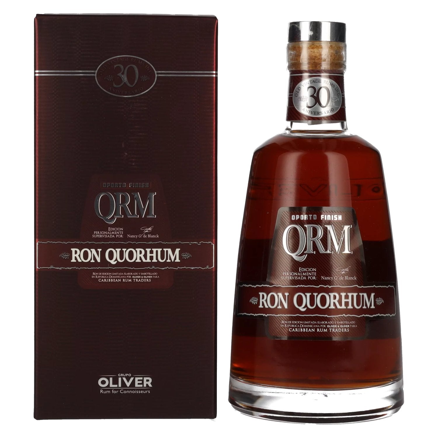 Ron Quorhum 30 Aniversario Oporto Finish 40% Vol. 0,7l in Giftbox