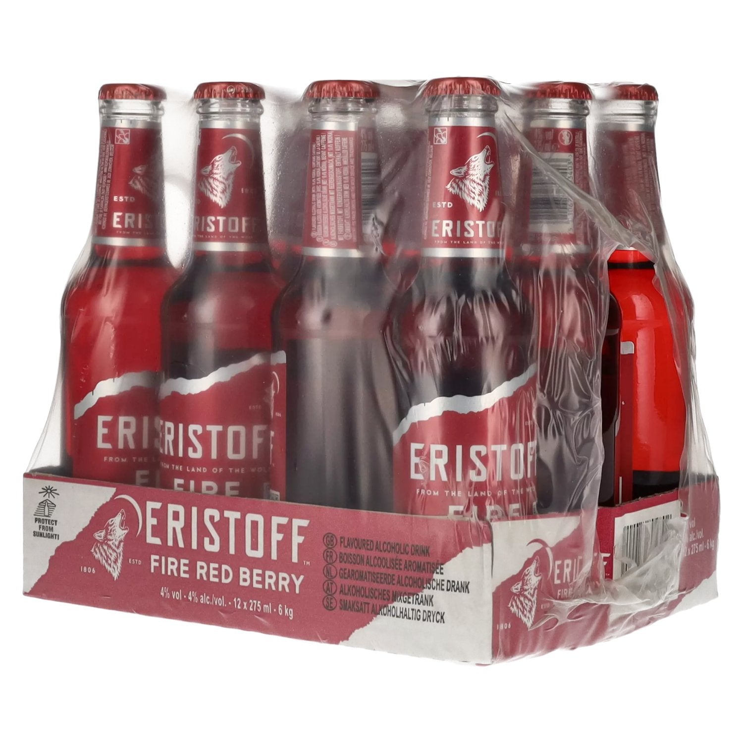 Eristoff Fire 4% Vol. 12x0,275l