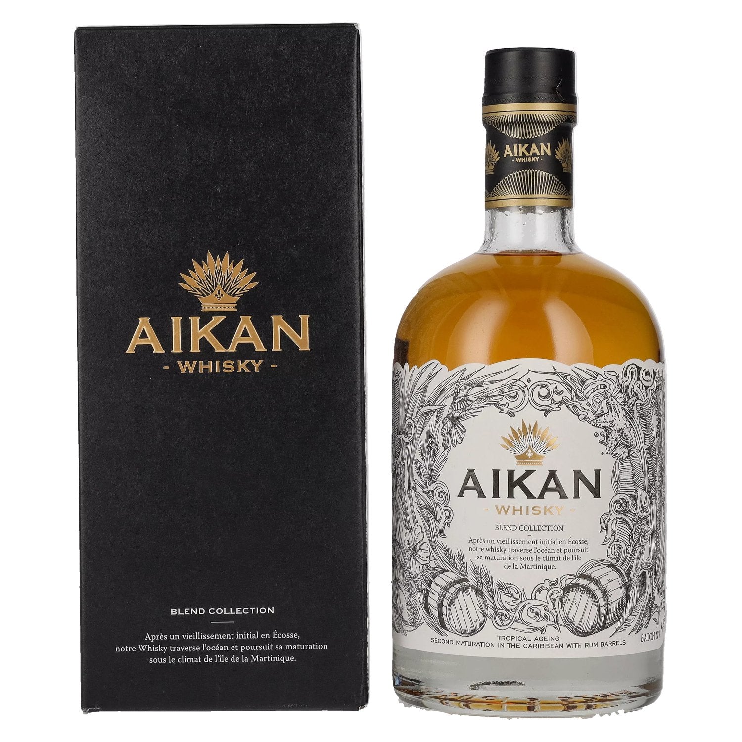 Aikan Whisky Blend Collection Batch No. 3 43% Vol. 0,5l in Giftbox