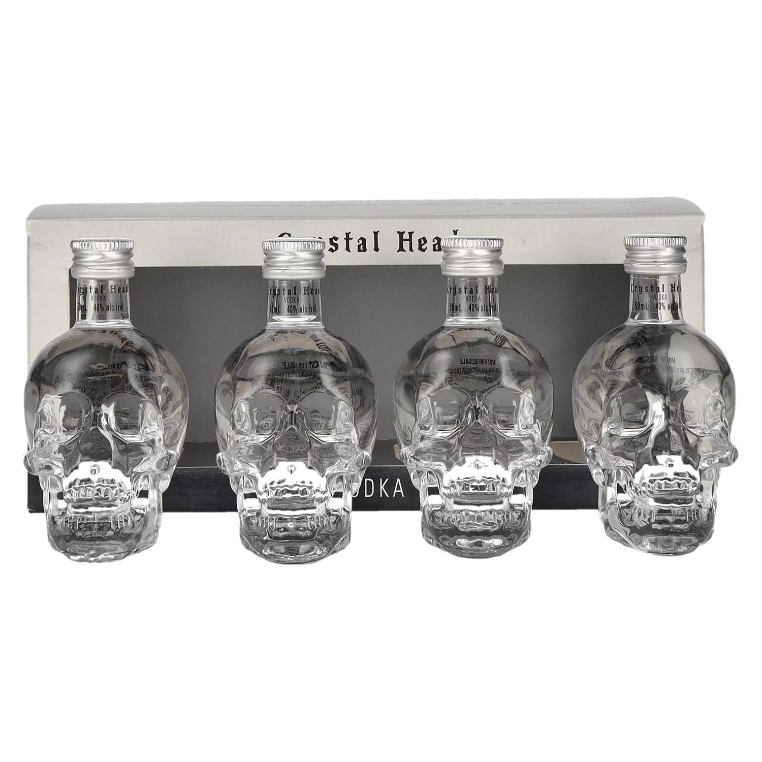 Crystal Head Vodka 40% Vol. 4x0,05l in Giftbox