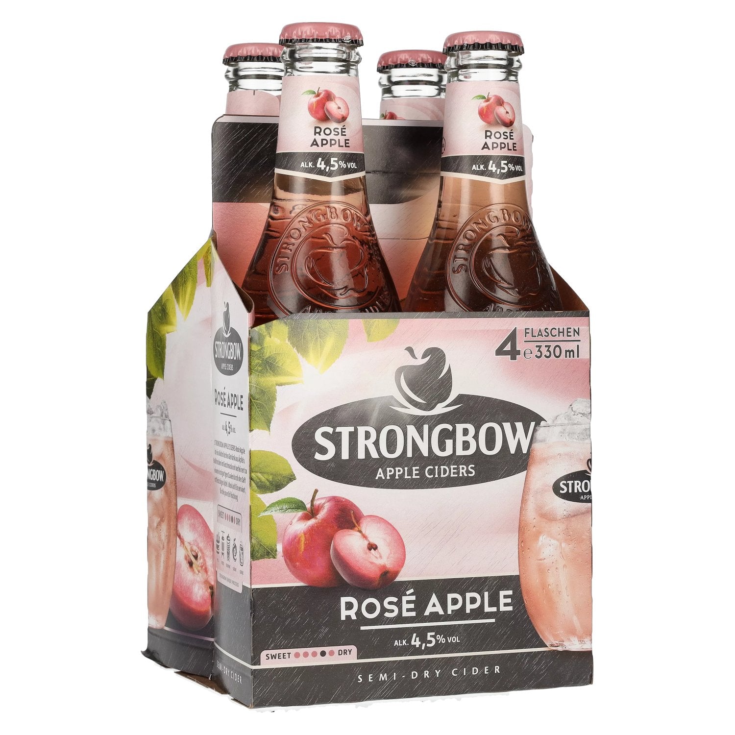 Strongbow Cider Rose Apple 4,5% Vol. 6x4x0,33l