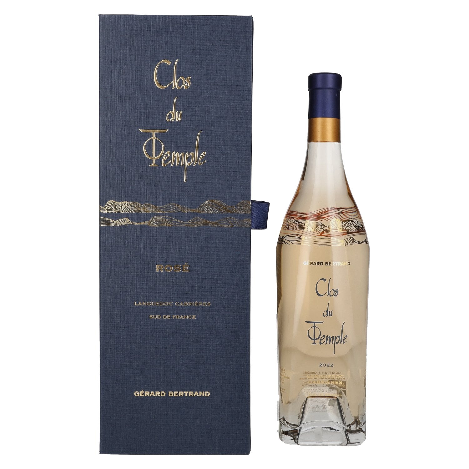 Gerard Bertrand Clos du Temple Rose 2022 14% Vol. 0,75l in Giftbox