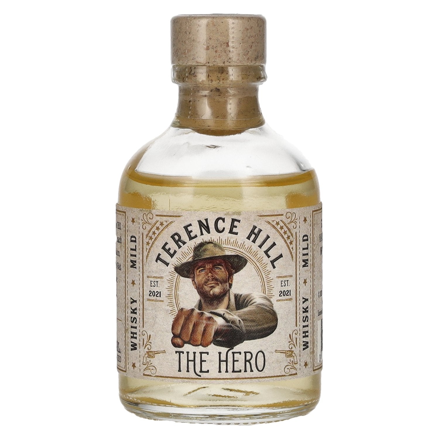 Terence Hill THE HERO Whisky Mild 46% Vol. 0,05l