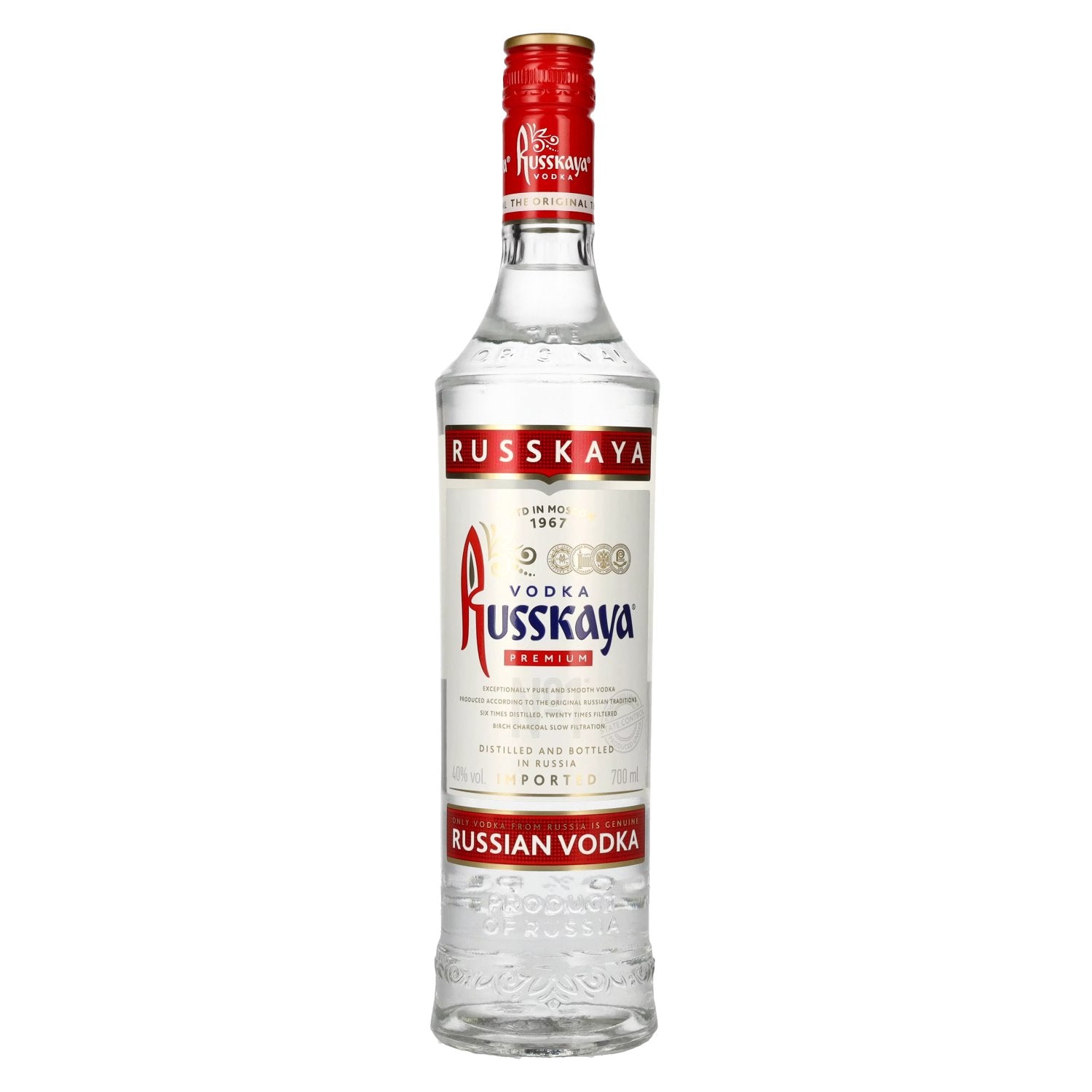 Russkaya Russian Vodka 40% Vol. 0,7l