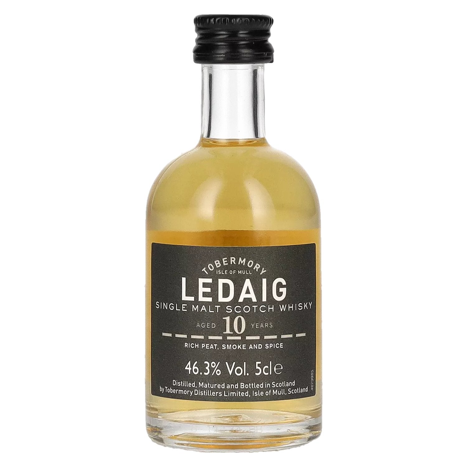 Ledaig 10 Years Old Single Malt Scotch Whisky 46,3% Vol. 0,05l