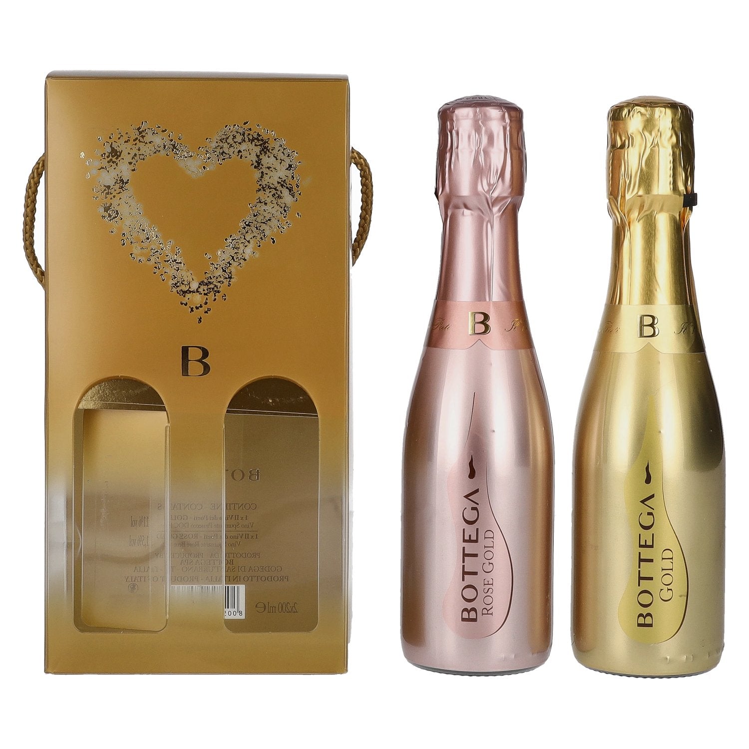 Bottega Glamour Set 11,3% Vol. 2x0,2l in Giftbox