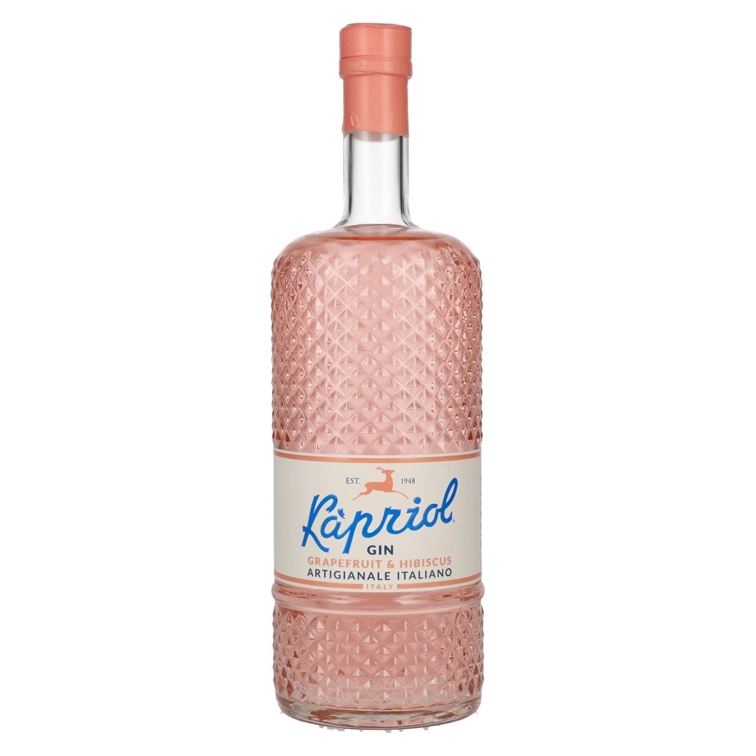 Kapriol GRAPEFRUIT & HIBISCUS Gin Artigianale Italiano 40,7% Vol. 0,7l