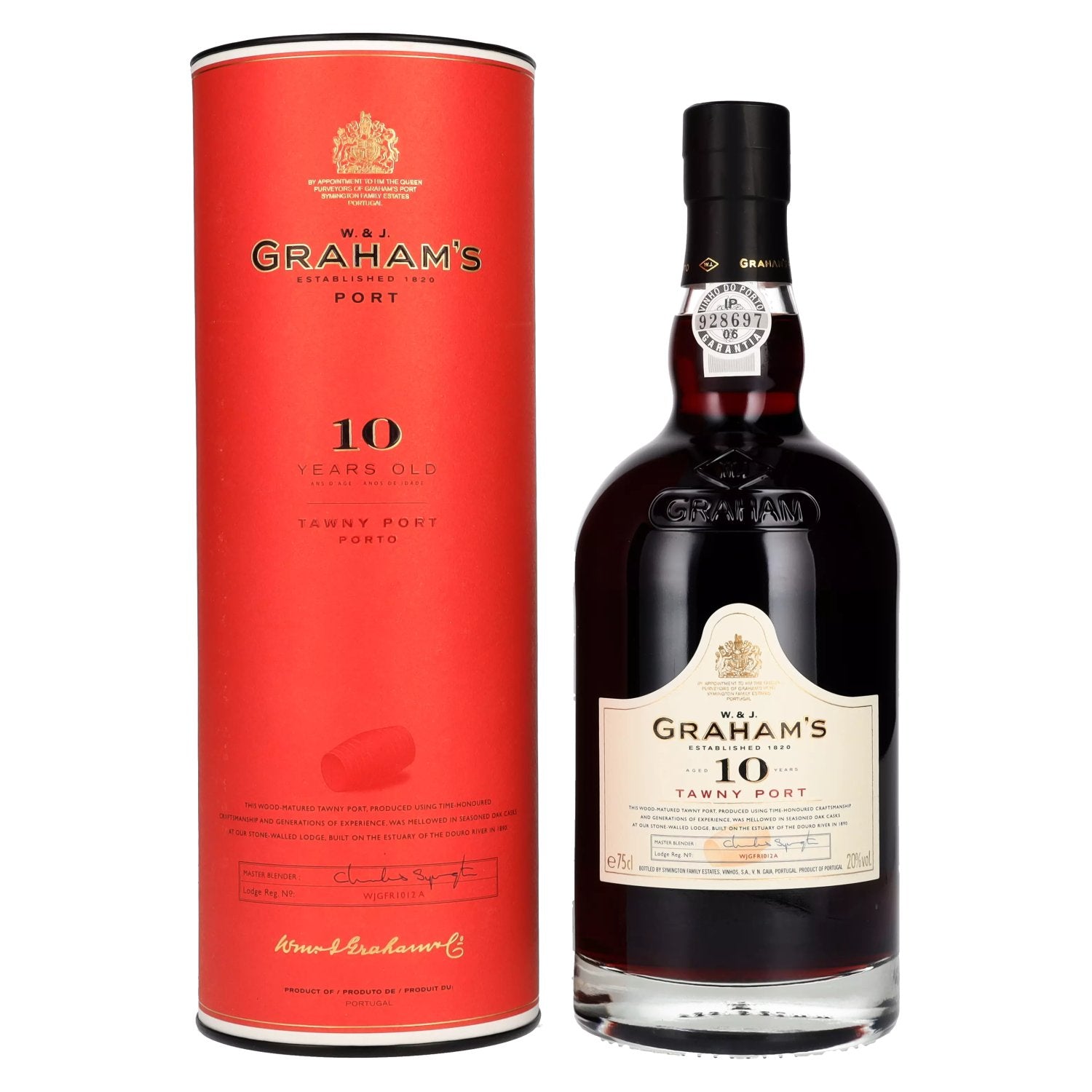 W. & J. Graham's Tawny Port 10 Years Old 20% Vol. 0,75l in Giftbox